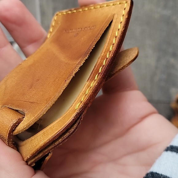 Authentic Louis Vuitton luggage tag - Picture 5 of 5